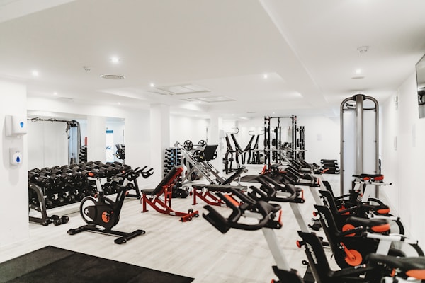 Peloton-style mobile app interface